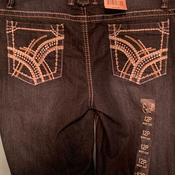 Earl Jeans NWT size 12P - Picture 4 of 5